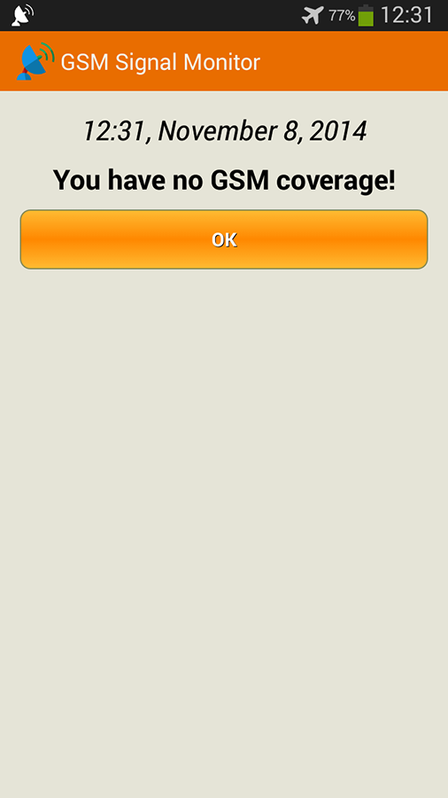 GSM Signal Monitor