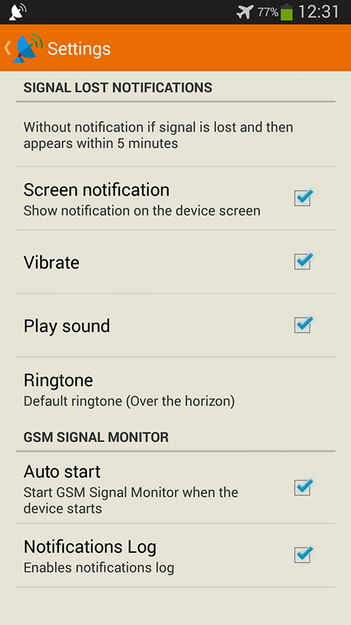 GSM Signal Monitor