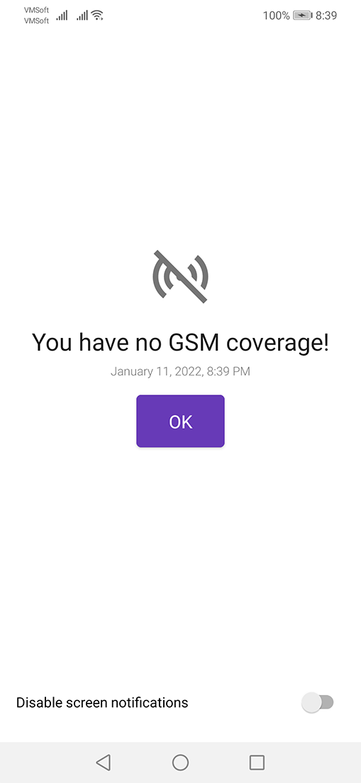 GSM Signal Monitor