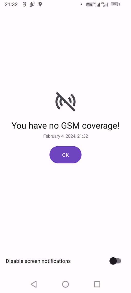 GSM Signal Monitor