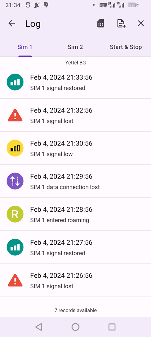 GSM Signal Monitor