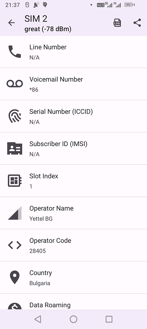 GSM Signal Monitor